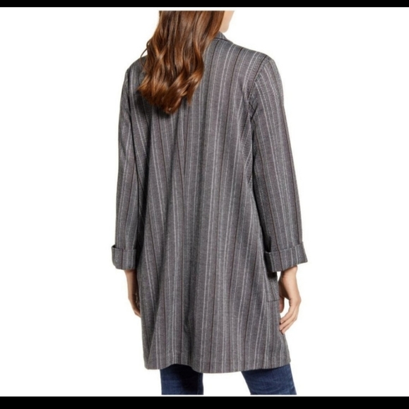 SOLD OUT SANCTUARY Longline Herringbone Blazer - Picture 4 of 4